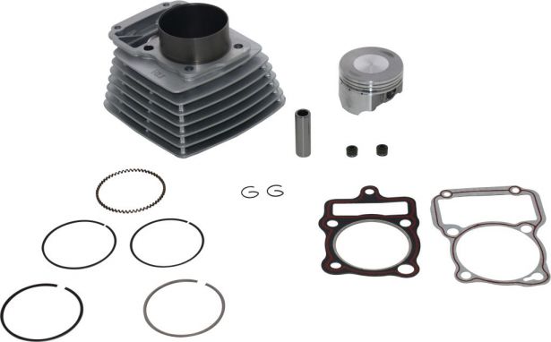 Cylinder Block Assembly - Big Bore, 200cc to 250cc, 65.5mm, 14pc - 20A8910 - PBC1741F1
