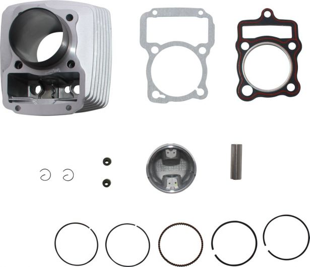 Cylinder Block Assembly - Big Bore, YBR, 125cc to 150cc, 58mm, 14pc - 20A8905 - PBC1654F1