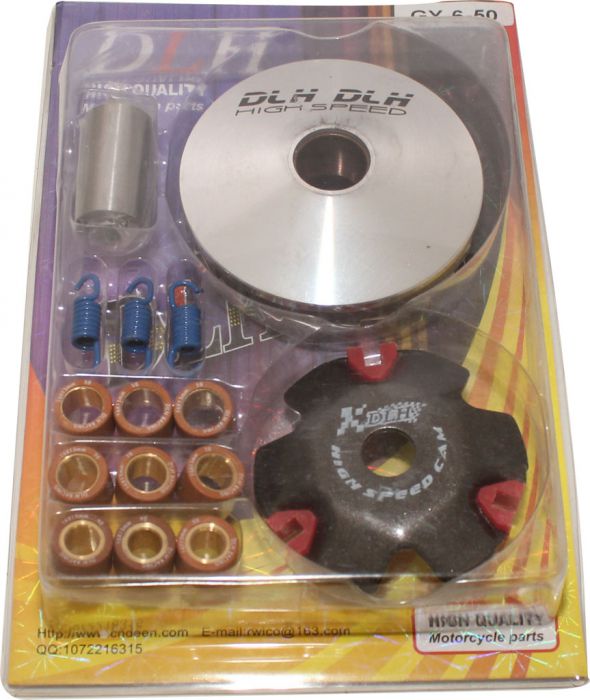 Drive Plate Assembly - DLH Edition, Flywheel, GY6 50 (15pc set) - 30D7603 - PBC1285F1