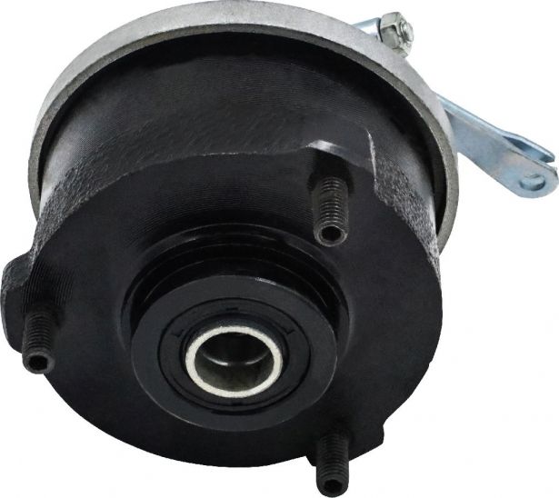 Drum Brake Assembly - 3 Bolt, M8, Left Side - 90A5110 - PBC759F1