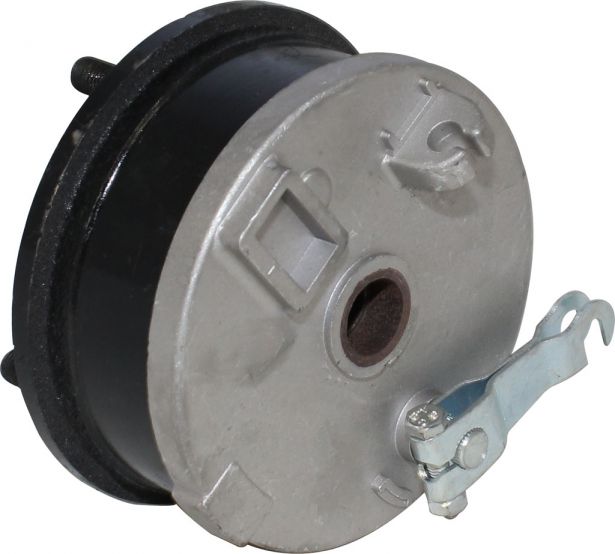 Drum Brake Assembly - 4 Bolt, M10, Left Side - 90A5125 - PBC738F1