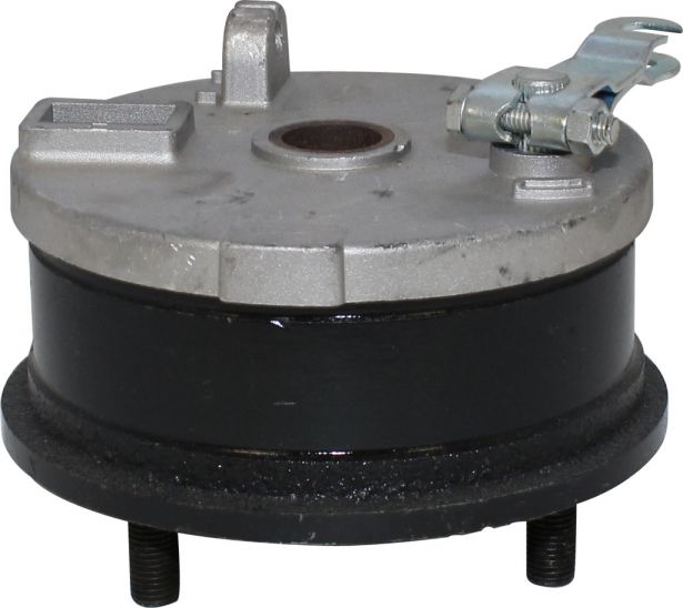 Drum Brake Assembly - 4 Bolt, M10, Left Side - 90A5125 - PBC738F1