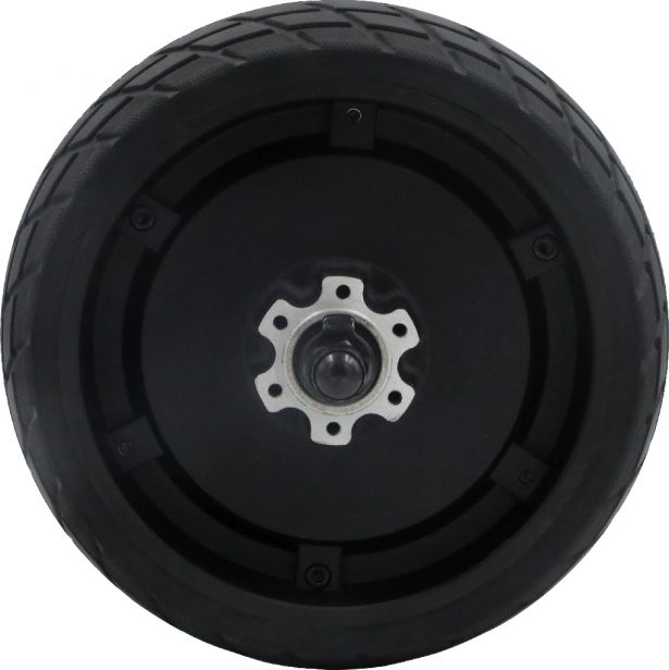 Electric Motor & Wheel Assembly - 48V, 800W, SHOK Scooters Graviton - PBC10SF1