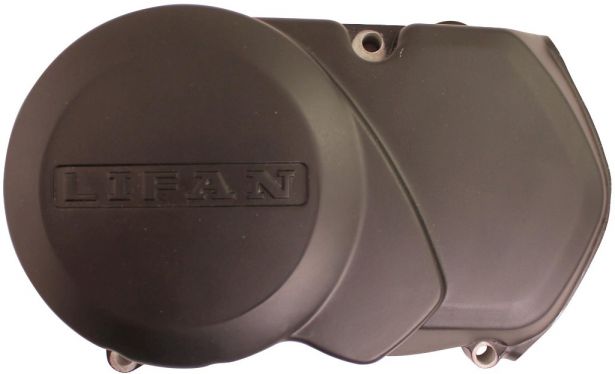 Engine Cover - 125cc Lifan, Left, Black - 70D2121BK - PBC1647F1