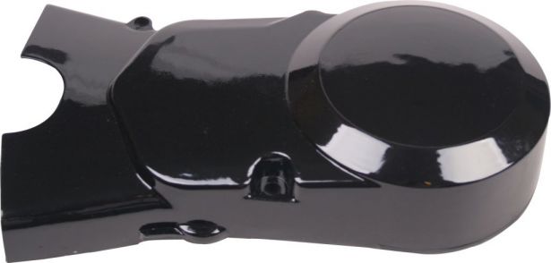 Engine Cover - 50cc to 140cc, Kick Start, Left, Black - 70D2130BK - PBC1703F1