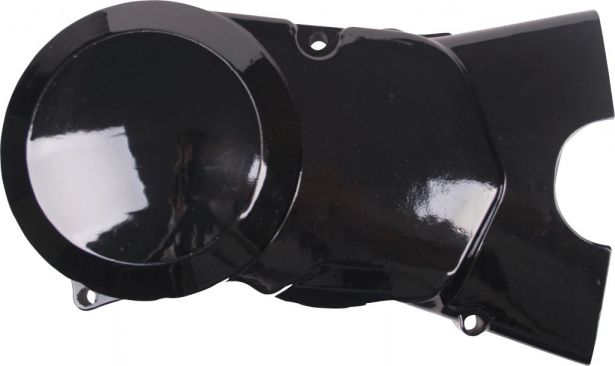 Engine Cover - 50cc to 140cc, Kick Start, Left, Black - 70D2130BK - PBC1703F1