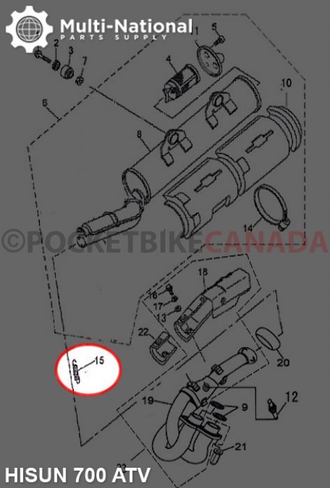Exhaust_Pipe_Spring_ _Hisun_400 800cc_4pcs_3