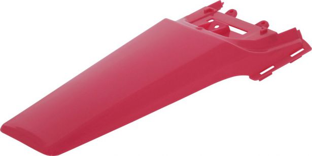 Fender - Rear, Plastic, 50cc to150cc, Dirt Bike, Pink (1 pc) - 70D7112PK - PBC564F1