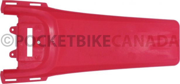 Fender - Rear, Plastic, 50cc to150cc, Dirt Bike, Pink (1 pc) - 70D7112PK - PBC564F1