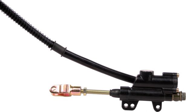 Foot/Rear Brake Lever and Caliper Assembly, 61cm Line - 90A4225 - PBC739F1