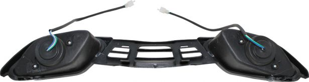 Front Bumper & Headlights - 125cc to 250cc ATV, Utility Style, Two Head Lights - 70A7450 - PBC3146F1