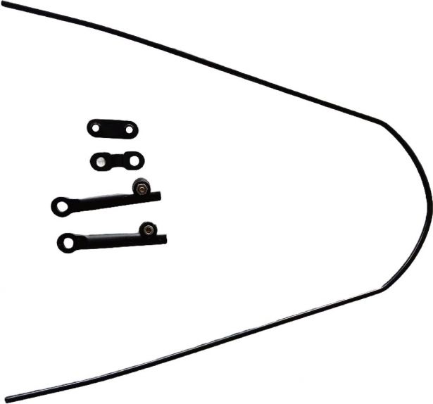 Front Fender Brace - Front Fender / Mudguard Support & Installation Tool, SHOK Motors Atomik, Excursion - 70S9152 - PBC653EF1