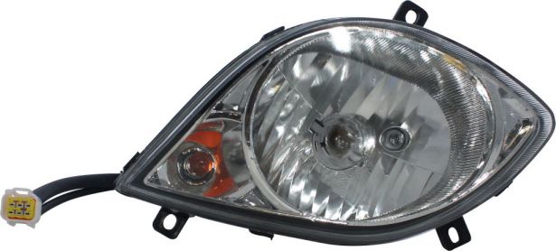 Front Light - 300cc to 1000cc, Left, UTV, Chironex, Xinyang - 70A7050 - PBC3098F1