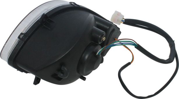 Front Light - 300cc to 1000cc, Left, UTV, Chironex, Xinyang - 70A7050 - PBC3098F1