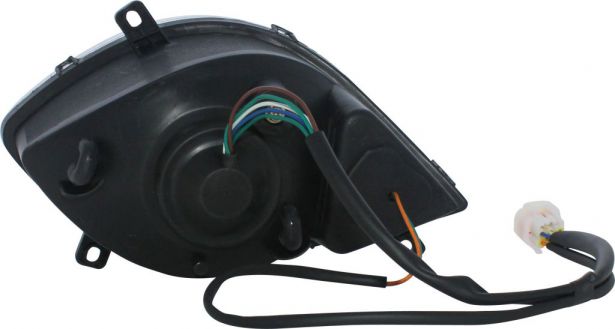 Front Light - 300cc to 1000cc, Left, UTV, Chironex, Xinyang - 70A7050 - PBC3098F1