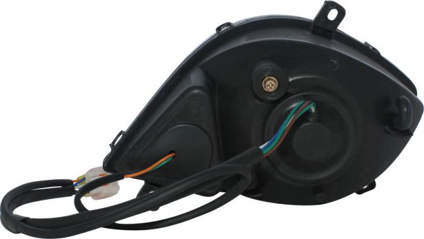 Front Light - 300cc to 1000cc, Left, UTV, Chironex, Xinyang - 70A7055 - PBC3104F1