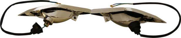 Front Light - 50cc to 250cc ATV, Racing Style, Set (2pcs) - 70A7022 - PBC3150F1