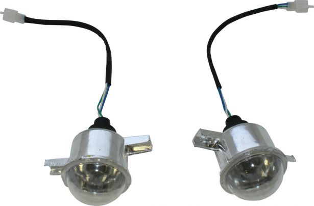 Front Light - 50cc to 250cc ATV, Utility Style, Set (2pcs)  - PBC22999FF1