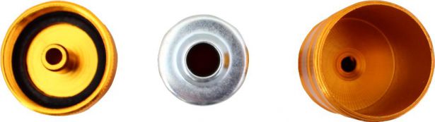 Fuel Filter - Aluminum, CNC, Gold - 20A5230GD - PBC2489F1