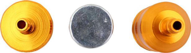 Fuel Filter - Aluminum, CNC, Gold - 20A5230GD - PBC2489F1