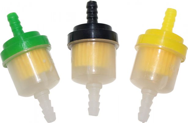 Fuel Filter - Plastic, 49cc to 250cc, Assorted Colours - 20A5206 - PBC2551F1