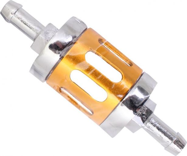 Fuel Filter - Posh Racing, Silver/Gold - 20A5240GD - PBC2593F1