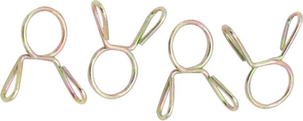 Fuel Line Clamp - 8mm Hose Spring Clamp (4pcs) - 80A9990 - PBC2522F1