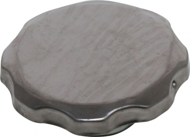 Fuel Tank Cap - Honda Style 5.5HP / 6.5HP (GX160, GX200), Metal - 20A4125CR - PBC2617F1
