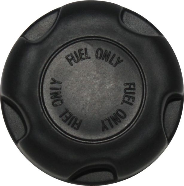 Fuel Tank Cap - Plastic, 150cc to 400cc, ATV, 300cc, 2x4, 4x4 and 4x4 IRS - 20A4130BK - PBC2530F1