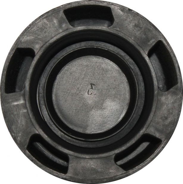 Fuel Tank Cap - Plastic, 150cc to 400cc, ATV, 300cc, 2x4, 4x4 and 4x4 IRS - 20A4130BK - PBC2530F1