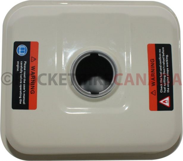 Gas Tank - Honda Style 5.5HP / 6.5HP (GX160, GX200), Metal - 20A4790 - PBC2467F1