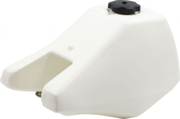 Gas Tank - PW80 Profile, 80cc,Dirt Bike, Yamaha, White - 20A4735WT - PBC2589F1