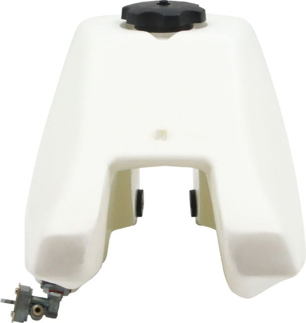 Gas Tank - PW80 Profile, 80cc,Dirt Bike, Yamaha, White - 20A4735WT - PBC2589F1