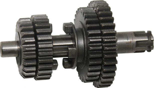 Gear Set - Manual, Kick Start, 50cc to 110cc, 1-0-2-3-4 - 20A6610 - PBC1601F1
