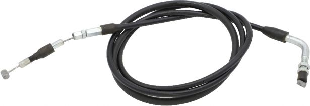 Gear Shift Cable - Bent Connector, M8, 187cm Total Length, 400cc, ATV, Odes - CBL11040 - PBC845F1