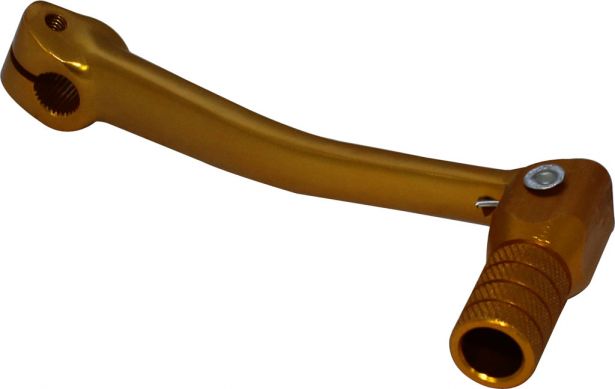 Gear Shift Lever - CNC, Aluminum, Performance, Collapsible, Gold - 70A8525GD - PBC3006F1