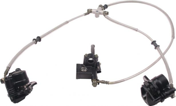 Hand/Front Brake Lever and Double Caliper Assembly - 90A2270 - PBC787F1