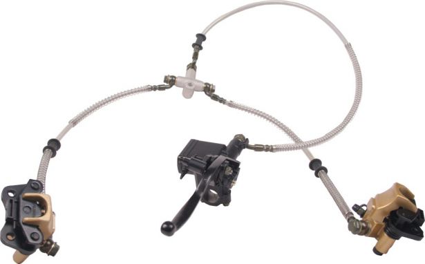 Hand Brake Lever and Double Caliper Assembly - 90A2280 - PBC796F1