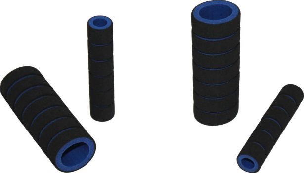 Hand Grips - Foam, Blue, 4pc Set - 70D1700BU - PBC2754F1