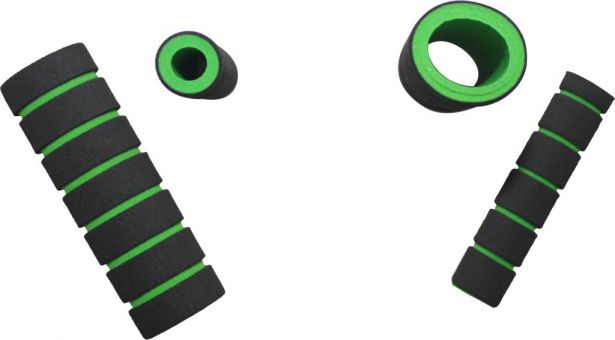 Hand Grips - Foam, Green, 4pc Set - 70D1700GN - PBC3032EF1