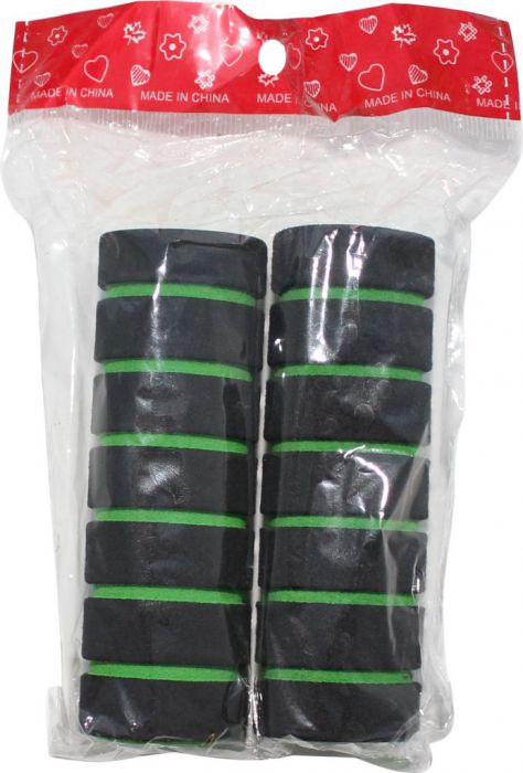 Hand Grips - Foam, Green, 4pc Set - 70D1700GN - PBC3032EF1