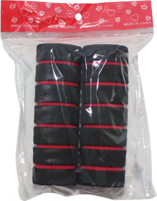 Hand Grips - Foam, Red, 4pc Set - 70D1700RD - PBC2784F1