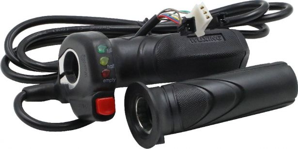Throttle Lever - Twist Grip, Electric Bicycle, Set - 70C3204 - PBC2707F1
