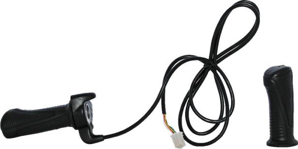 Throttle Lever - Twist Grip, Electric Bicycle, Set - 70C3204 - PBC2707F1