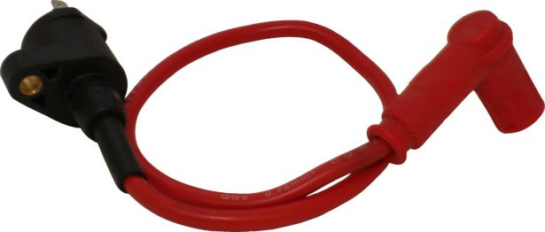 Ignition Coil - 2 Prong, GY6, Performance, Red - 10A2021 - PBC1947F1