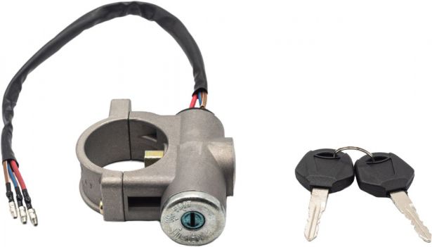Ignition Key Switch - ATV, Hisun, 500cc, 700cc, 800cc Blizzard 800 UTV (NK800U) - PBC27059FF1