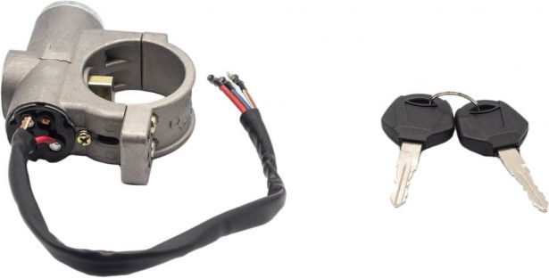 Ignition Key Switch - ATV, Hisun, 500cc, 700cc, 800cc Blizzard 800 UTV (NK800U) - PBC27059FF1