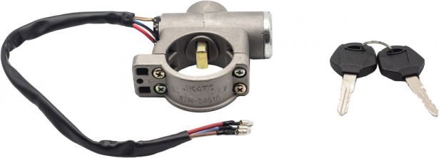 Ignition Key Switch - ATV, Hisun, 500cc, 700cc, 800cc Blizzard 800 UTV (NK800U) - PBC27059FF1