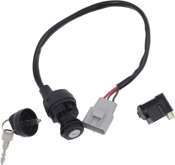 Ignition Key Switch - ATV, Hisun, 800cc - 10A4281 - PBC2246F1