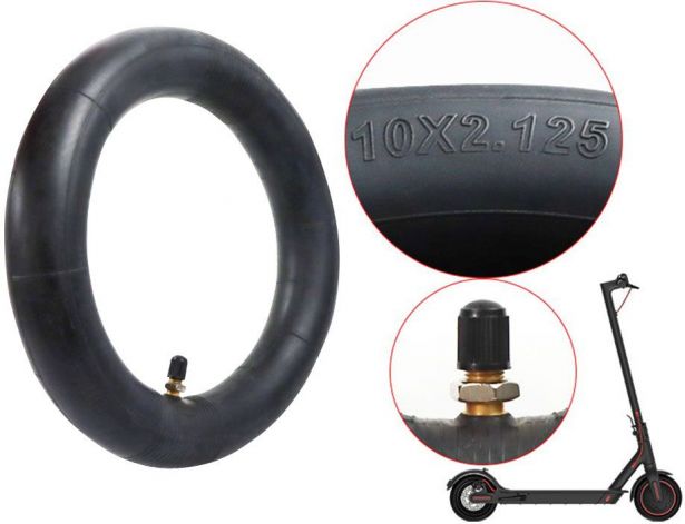 Inner Tube - 10x2.125 with Straight Valve Stem - PBC40TKF1